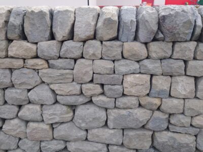 Freestanding dry stone wall, North Lanarkshire